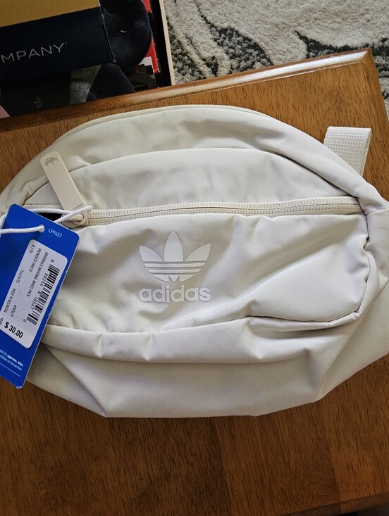 adidas Handbags - Adidas Trefoil White Waist Bag Newi